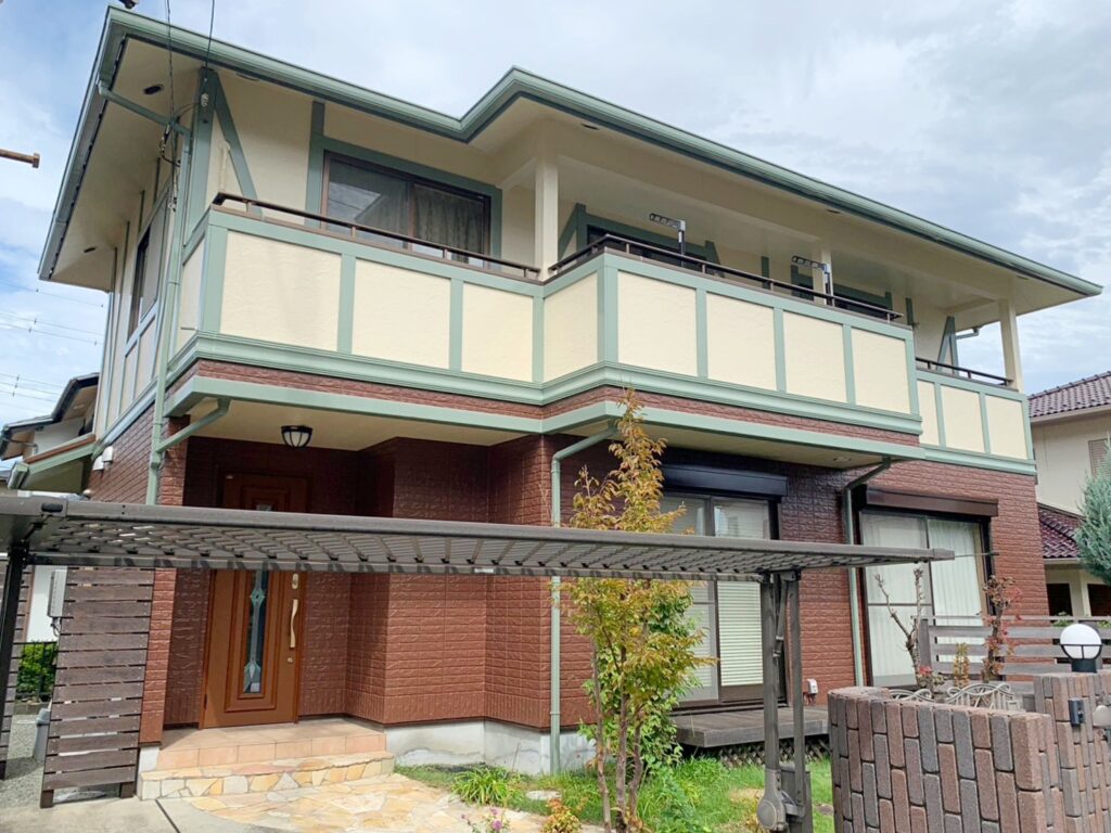 海老名市の外壁塗装リフォーム施工写真