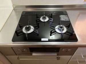 ビルトインコンロ キッチン 海老名市のリフォーム施工例