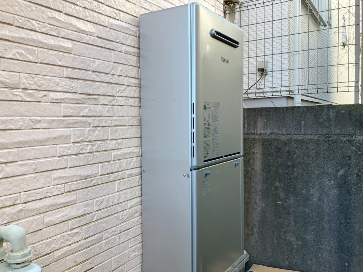 給湯器交換リフォーム施工写真