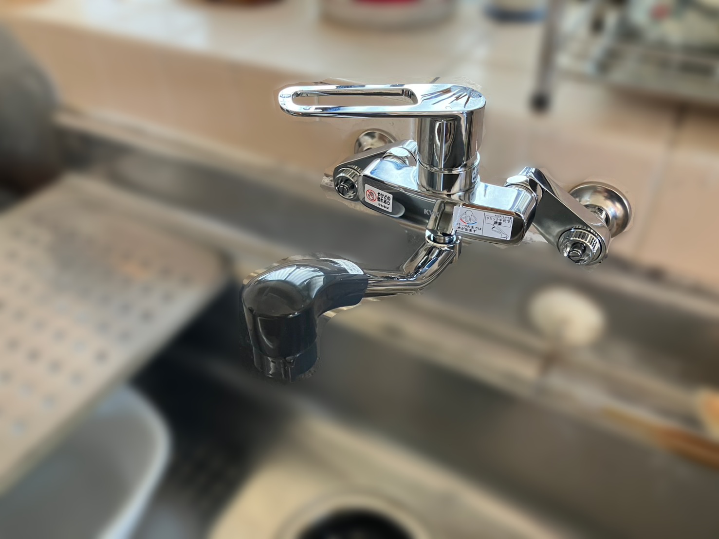 キッチン水栓交換リフォーム